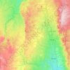 Pedanía San Antonio topographic map, elevation, terrain
