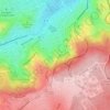 Weinsteige topographic map, elevation, terrain