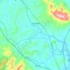 Wulong topographic map, elevation, terrain