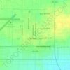 Denver City topographic map, elevation, terrain