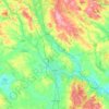 Stafford topographic map, elevation, terrain