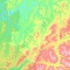 Бийкинское сельское поселение topographic map, elevation, terrain