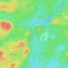 Lac Leslie topographic map, elevation, terrain