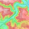 Weiler topographic map, elevation, terrain