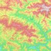Doti topographic map, elevation, terrain