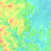 Sucé-sur-Erdre topographic map, elevation, terrain