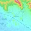 San Jerónimo Tlacochahuaya topographic map, elevation, terrain