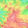Neulingen topographic map, elevation, terrain
