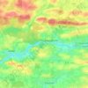 Bonnœuvre topographic map, elevation, terrain