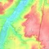 Lœuilly topographic map, elevation, terrain