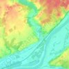 Chouzy-sur-Cisse topographic map, elevation, terrain