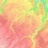 Mesnil-en-Ouche topographic map, elevation, terrain