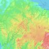 Waratah-Wynyard topographic map, elevation, terrain