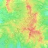 Brendan T. Byrne State Forest topographic map, elevation, terrain