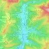 Пластунка topographic map, elevation, terrain