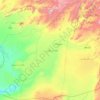 Helmand topographic map, elevation, terrain