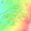 Chillán Viejo topographic map, elevation, terrain