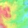 Saint-Bonnet-le-Château topographic map, elevation, terrain