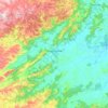 Alagoa Grande topographic map, elevation, terrain