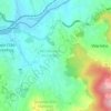 São Salvador do Campo topographic map, elevation, terrain