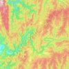 Уральский сельсовет topographic map, elevation, terrain