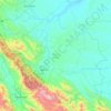 Padang Lawas topographic map, elevation, terrain
