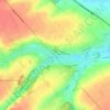 Estrée-Blanche topographic map, elevation, terrain