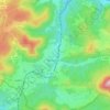 Bourg-Bruche topographic map, elevation, terrain