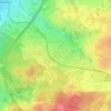 Dreieichenhain topographic map, elevation, terrain