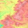 Wallhausen topographic map, elevation, terrain