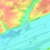 Monteaux topographic map, elevation, terrain