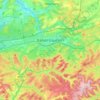 Kaiserslautern topographic map, elevation, terrain