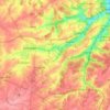 Baisy-Thy topographic map, elevation, terrain