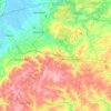 West Suffolk topographic map, elevation, terrain