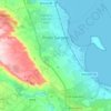 Priolo Gargallo topographic map, elevation, terrain