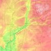 Joliet topographic map, elevation, terrain