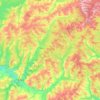 Увинский район topographic map, elevation, terrain