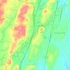 Cohutta topographic map, elevation, terrain