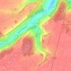 Lachapelle topographic map, elevation, terrain