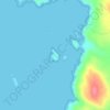 Spike Island topographic map, elevation, terrain