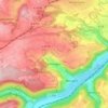 Rexingen topographic map, elevation, terrain