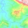 Aquara topographic map, elevation, terrain