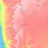 Hardap topographic map, elevation, terrain