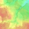 Пучково topographic map, elevation, terrain