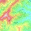 São Jorge da Beira topographic map, elevation, terrain