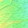 Mayiladuthurai topographic map, elevation, terrain