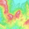 Gayamharjo topographic map, elevation, terrain