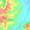Cvetanovac topographic map, elevation, terrain