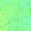贾庄镇 topographic map, elevation, terrain