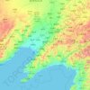 辽宁省 topographic map, elevation, terrain